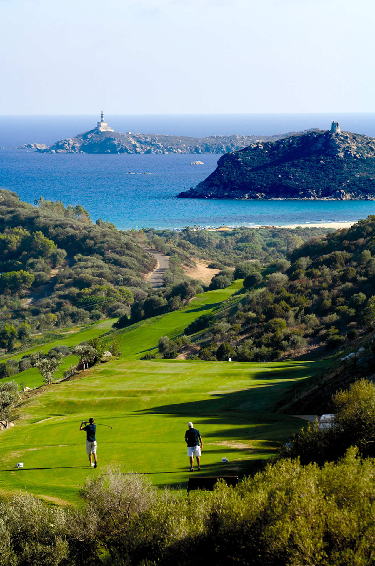 Golf course near the Villa