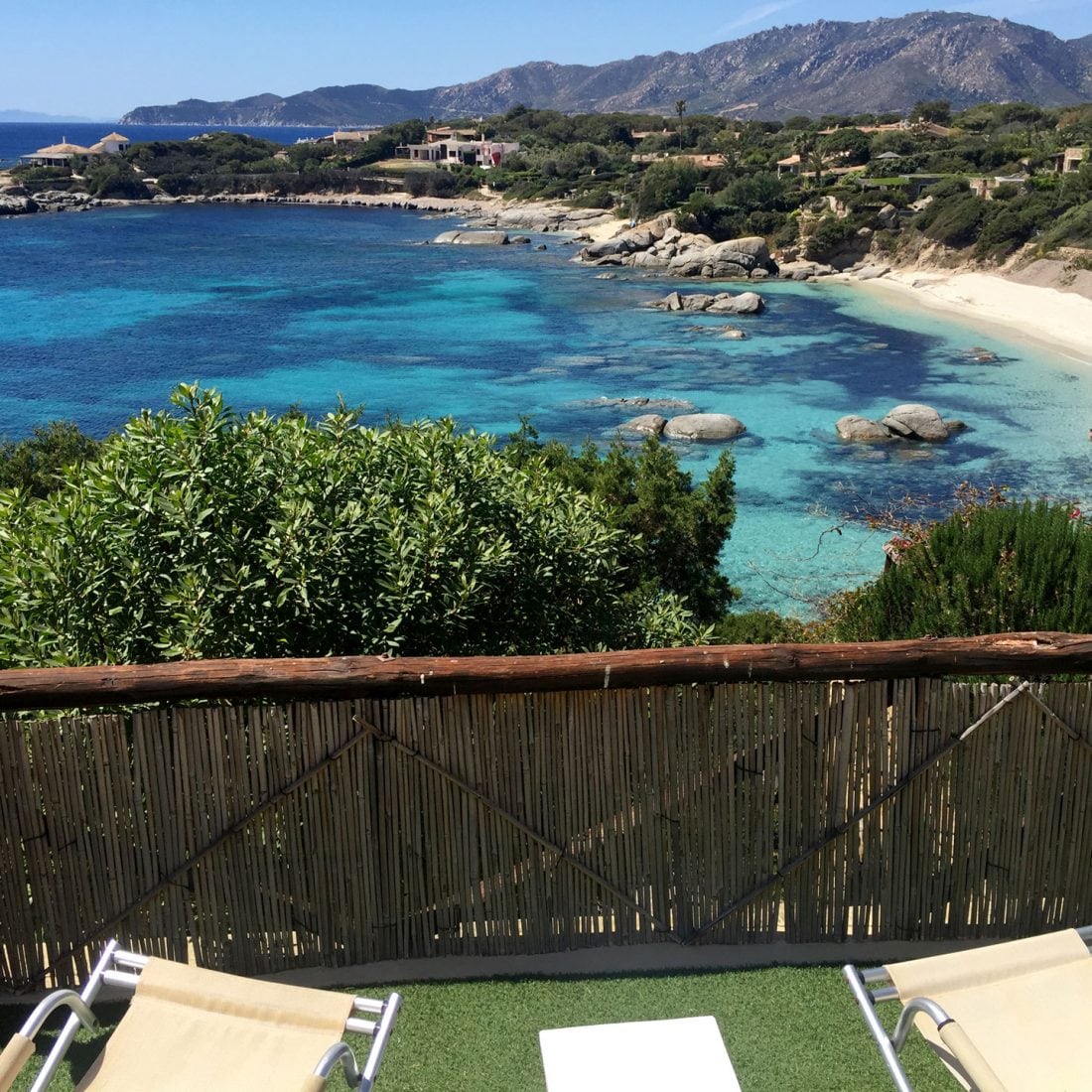 panorama from the terraces and from the veranda of the flat